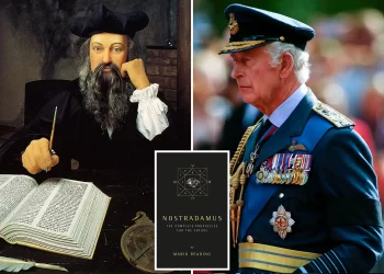 What was Nostradamus’ prediction about King Charles III stepping down