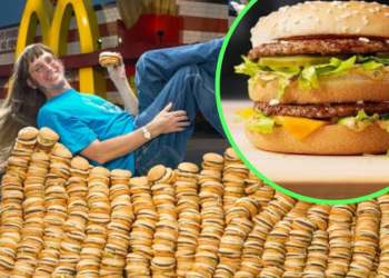 US man chomps his way to a Guinness World Record with 34,000 Big Macs