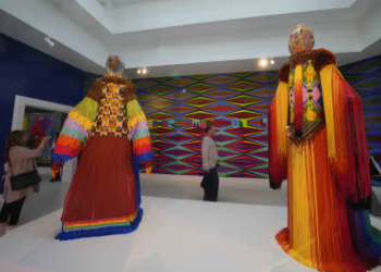 Choctaw artist Jeffrey Gibson makes history as the first solo Native American artist at the Venice Biennale