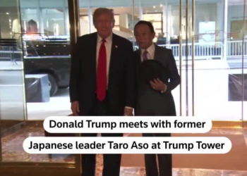 Fact check: Did Donald Trump gift ‘White House Key’ to ex-Japanese PM Taro Aso during NY meeting?