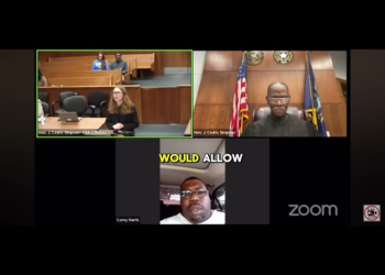 Watch: Michigan man with suspended license joins court Zoom call while driving