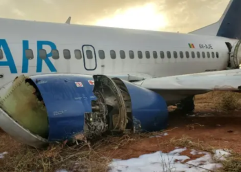 Watch: Boeing 737 plane skids off runway in Senegal; 10 injured