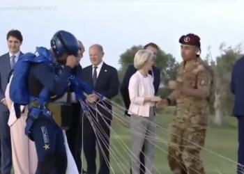 Watch: Joe Biden goes wandering off at G7 meet, Meloni intervenes
