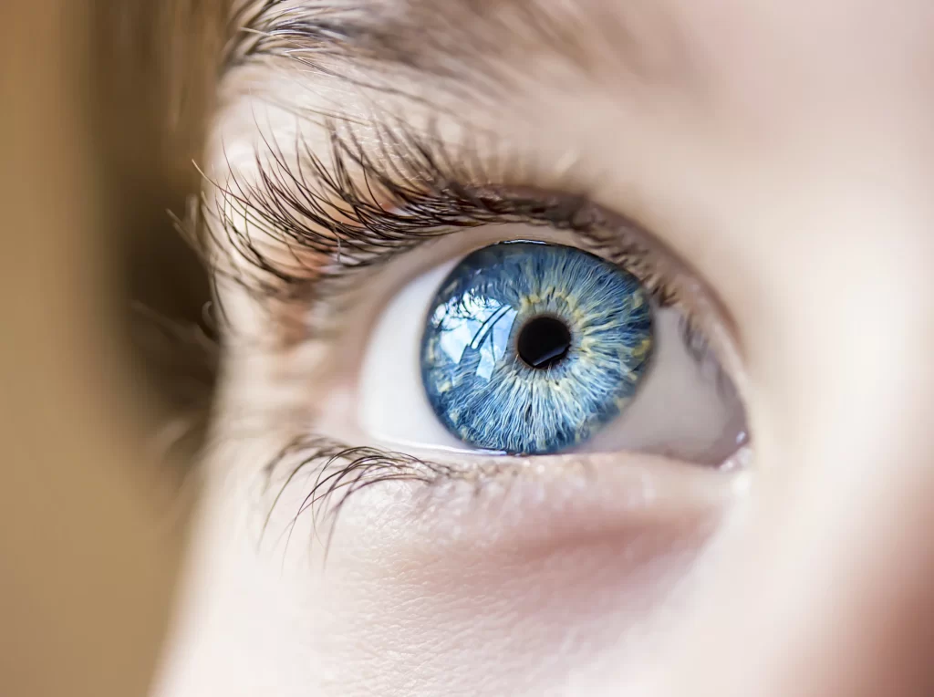 blue-eyed people