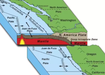 Study identifies Washington and Vancouver Island as future epicentres of Cascadian earthquakes
