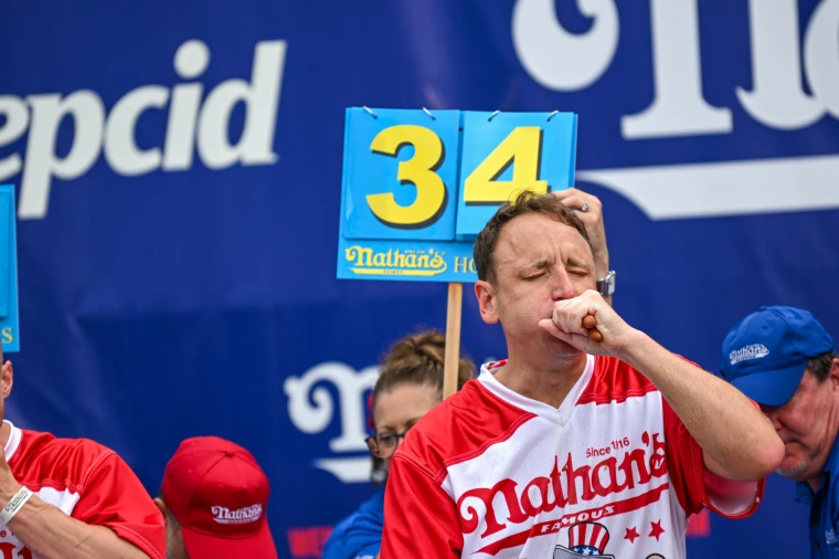 Why Was Joey Chestnut Banned In 2024