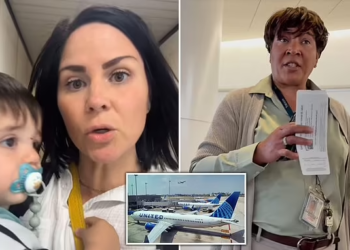 United Airlines flight