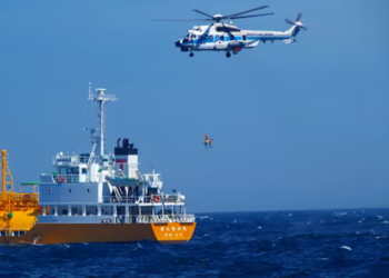 Woman rescued 80 km off Japan coast after floating in ocean for two days