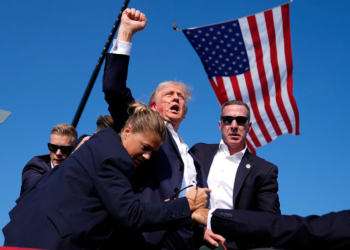 What Trump said during the shooting: "Let me get my shoes"
