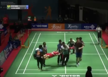 Watch: 17-year-old Chinese player dies after collapsing on the court at Badminton Asia Junior Championships