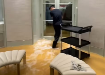 Watch: Drake shares video of his flooded Toronto mansion during severe rainfall