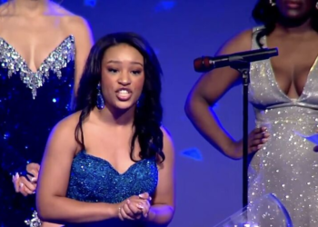 Watch: Miss Kansas calls out her abuser sitting in the audience during beauty pageant