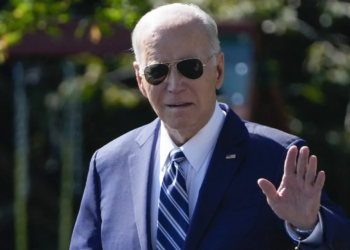 Watch: President Joe Biden appears in public, disproving online conspiracy theories