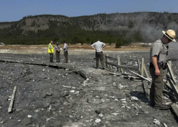 Watch: Yellowstone’s Biscuit Basin closed after a hydrothermal explosion