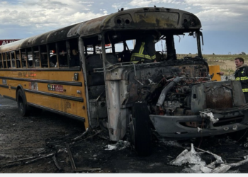 Colorado: Hero bus driver saves 14 children from blazing school bus