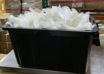 California man arrested for alleged attempt to ship over a ton of meth to Australia