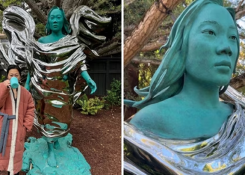 Mark Zuckerberg erects grand Roman-style statue of wife in garden, internet hails it as ‘couple goals’