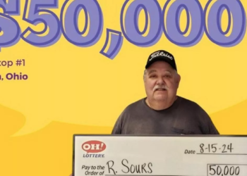 Ohio man wins $50,000 lottery with late dog's license number