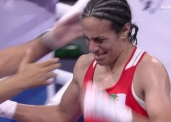 Watch: Algerian boxer Imane Khelif breaks down in tears after securing medal at Paris Olympics amid gender eligibility debate