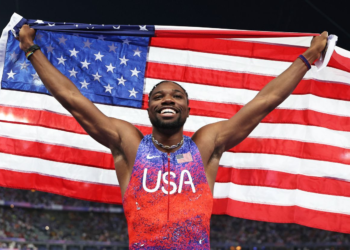 Olympic 100-meter champion Noah Lyles overcame asthma, depression, and dyslexia to win gold at the 2024 Paris Olympics - Here's how