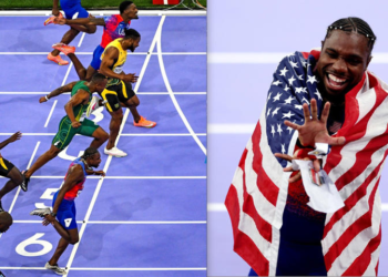 Breezy Explainer: How Noah Lyles beat Kishane Thompson to men’s 100m gold despite both clocking 9.79 seconds