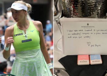 Billionaire US Open star stuns fellow player with epic gift after she misses her own wedding to participate in the tournament