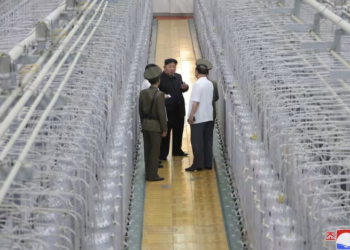 North Korea unveils first-ever images of banned uranium enrichment site