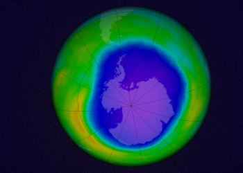 Scientists spot reduction in size of a hole in the ozone layer above Antarctica