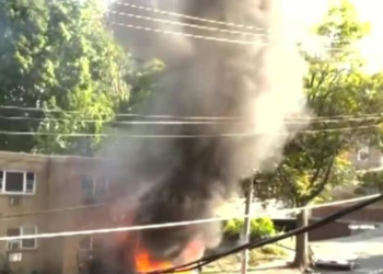 A tragic Tesla crash in White Plains, New York, on Monday morning, resulted in a fiery explosion that claimed the lives of two women and injured a bystander. The accident occurred around 9:10 a.m. when the Tesla vehicle veered off the road, jumped a curb, and crashed into an apartment building, eventually exploding like "a bomb," according to witnesses.