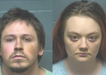 Oklahoma couple arrested after children found covered in feces in ‘disgusting’ home