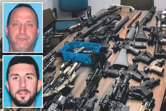 NJ man arrested after boasting massive illegal weapons cache on ...