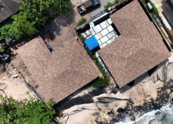A Hawaii man's home fell into the ocean. Now, he's being sued for littering beach with debris