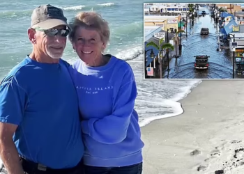 Florida couple who found love during hurricane Ian refuses to evacuate for Helene