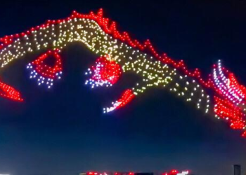 Watch: China shatters world records with breathtaking 10,000-drone light show