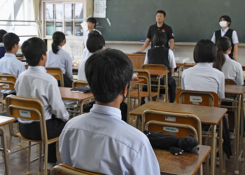 Outrage in Japan over topless health tests at schools