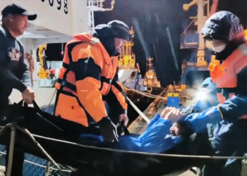 Watch: Russian sailor rescued alive after 10 weeks adrift in sea off Siberian coast
