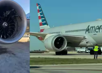 Watch: Plane engine sucks cargo container in frightening Incident at Chicago Airport