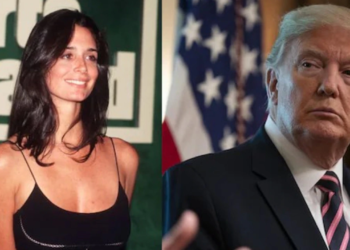 Donald Trump groped me while Jeffrey Epstein watched, claims former model Stacey Williams