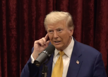 Watch: Donald Trump reveals scar from the assassination attempt in Pennsylvania on Joe Rogan podcast