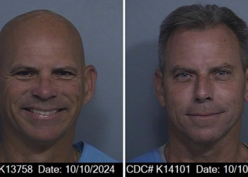 Menendez brothers seen smiling in new mugshots as DA supports sentence reduction