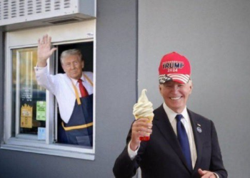 In a blend of his campaign slogan and fast-food enthusiasm, former President Donald Trump promised a crowd on Truth Social that he’d make McDonald’s ice cream machines “work great again.” This playful comment referenced the widespread meme about the fast-food giant’s often-broken ice cream equipment.