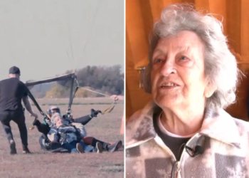 Missouri woman celebrates 90th birthday by skydiving: ‘It was just wonderful’