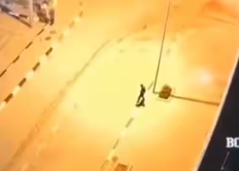 Shocking footage: Palestinian man sole fatality in Iran's massive missile attack on Israel