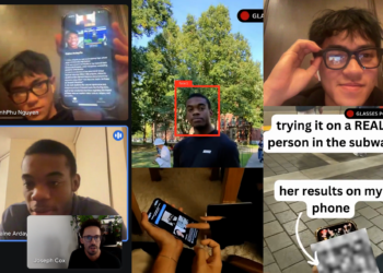 Two Harvard students have developed AI-powered spectacles, drawing inspiration from Meta's smart glasses, that can potentially invade the privacy of strangers without their consent. The device, dubbed 'I-XRAY', uses facial recognition software combined with artificial intelligence to identify people and retrieve personal details like names, home addresses, and work history from publicly available online sources.