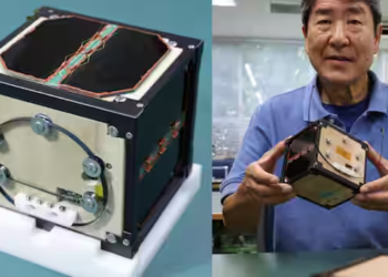 Groundbreaking: Japan launches world's first wooden satellite