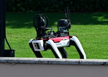 Watch: Robotic dog patrols Donald Trump’s Mar-a-Lago estate after election win