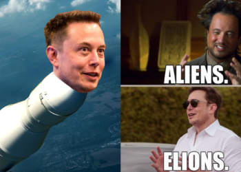 Elon Musk jokes about being a “time-traveling, vampire alien” after after his X profile says verified since 3000 BCE