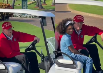 Watch: Trump offers ‘millions’ for young girl’s hair at golf course
