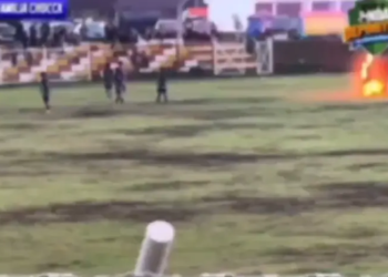 Caught on camera: Lightning strike kills soccer player during game in Peru