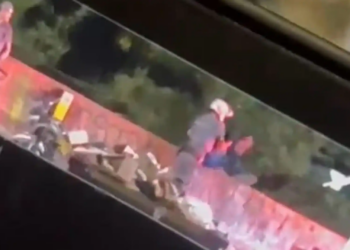 Watch: Video of military police officer throwing man off bridge sparks outrage in Brazil